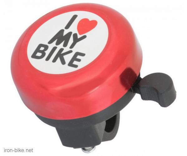 zvono crveno i love my bike - 3150002