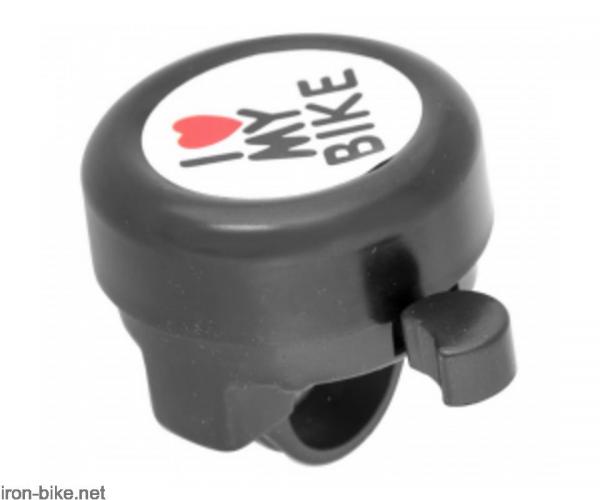 zvono crno i love my bike - 3150003