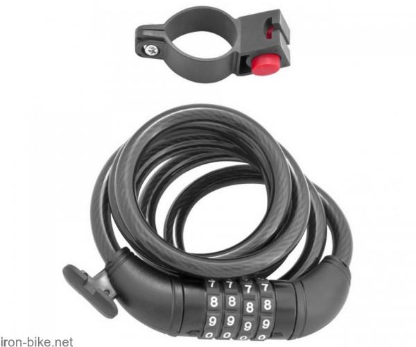 BRAVA SAJLA ŠIFRA SPIRALNA 10 x 1500 mm CRNA 4 BROJA - 3121100