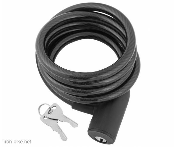 BRAVA KLJUČ SAJLA SPIRALNA CRNA 8x1200mm BEZ DRŽAČA - 3121001