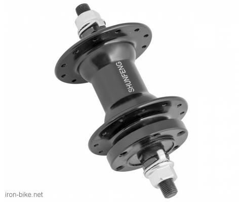 GLAVA PREDNJA MTB ZA DISK 24R ALU CRNA SHUNFENG AEROSPOKE - 3212100