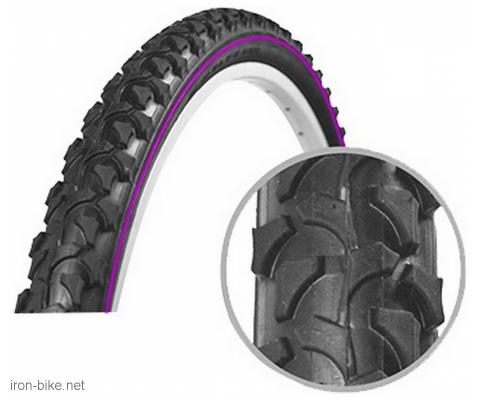 SP.16X1.75 (47-305) CRNA GUMA LJUBIČASTA LINIJA PNEUMATICO - 3330057