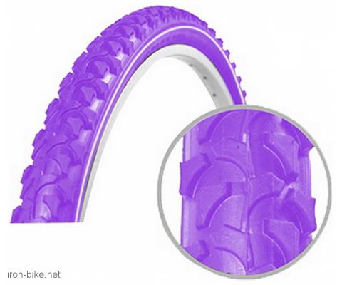 SP.20X1.75 (47-406) LJUBIČASTA GUMA BELA LINIJA PNEUMATICO - 3330061