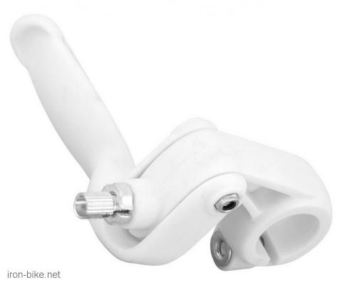 RUČICA KOČNICE PVC SAMO DESNA BELA DEKAT ZA DEČIJE BICIKLE - 3193217