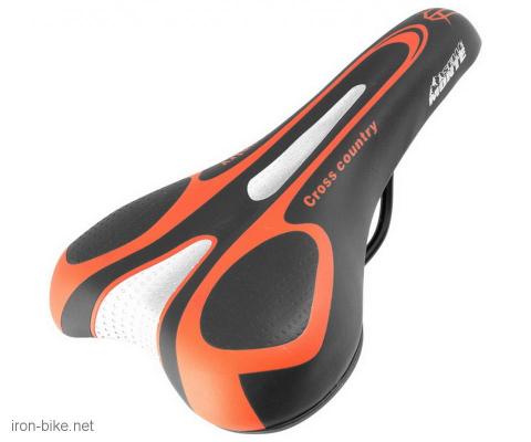sedište mtb narandžasto crno cross country - 3700003