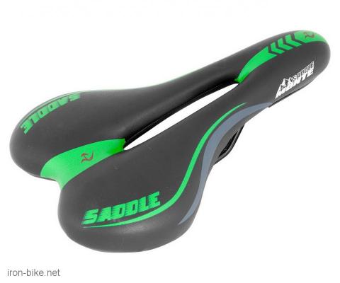 sedište mtb sa rupom atlanta crno zeleno - 3701047