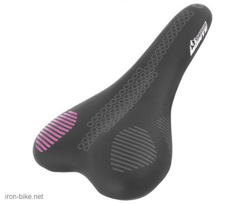 sedište mtb mtb prety woman crno sa roze šarama - 3701064