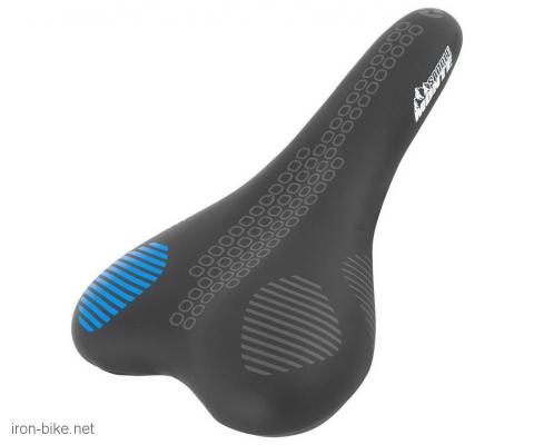 sedište mtb prety woman crno sa plavim šarama - 3701063