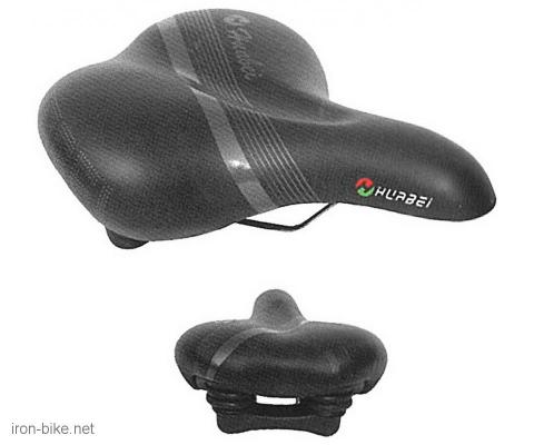 sedište soft comfor oprugama crno sa sivim linijama - 3701101