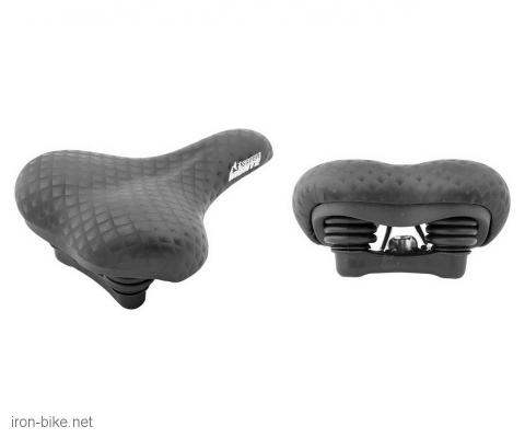 sedište crno paris comfort sa gumenim oprugama - 3700109