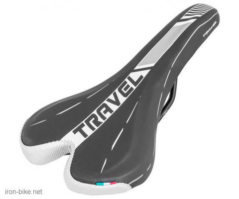 sedište italijansko travel mtb crno sivo (art.3200) - 3702047  