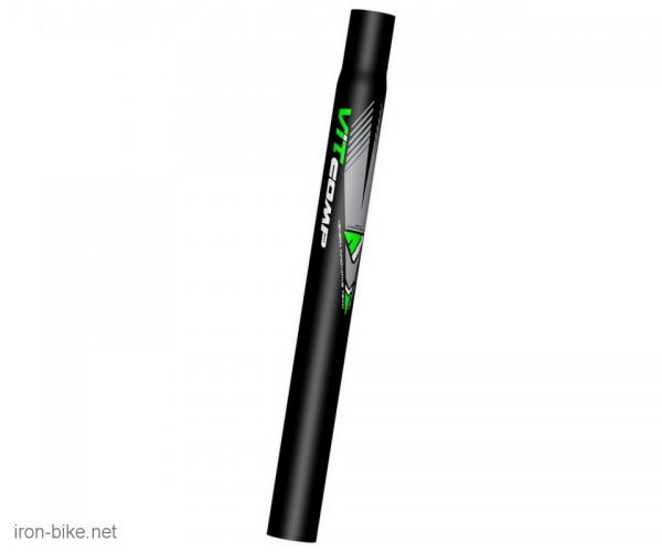 šticna cev sedla mat crno zelena vit comp 27.2x350mm - 3704030