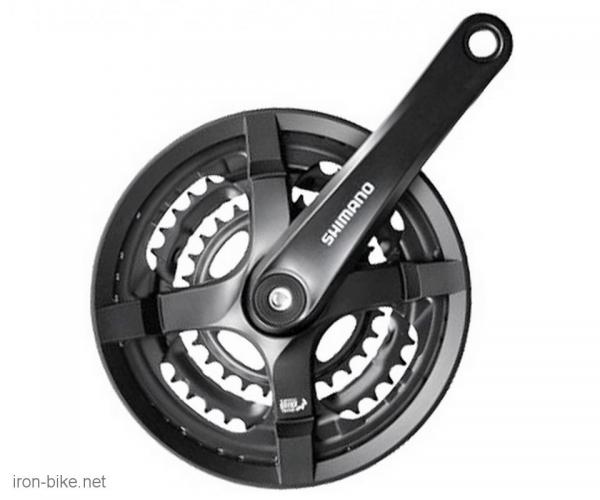 srednji pogon shimano 48/38/28t,crni.170mm afcty501c888clb - 3608009