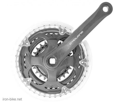 SRED. POGON CYCLONE STEEL-PVC CRNI 22/32/42,170mm - 3600066