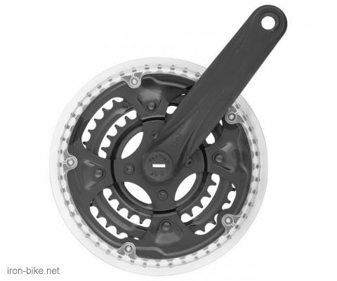 SREDNJI POGON CYCLONE PVC STEEL BLACK 28/38/48, 170mm - 3600062