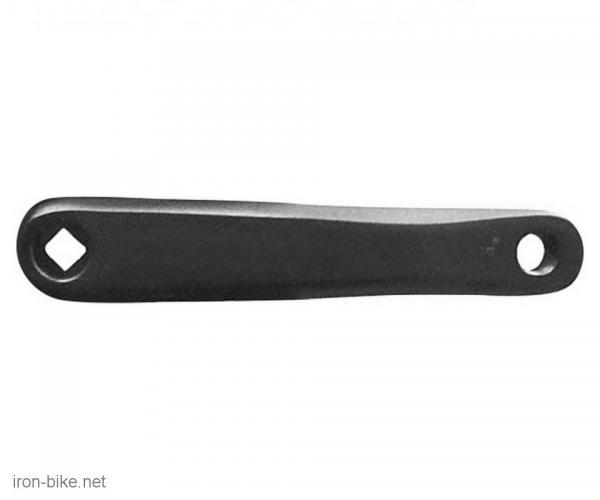 leva poluga mtb alu crna 170mm - 3604507