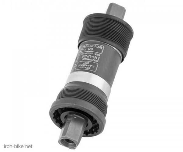shimano mono blok (patron) bb-un26-115mm abbun26b15b - 3603512