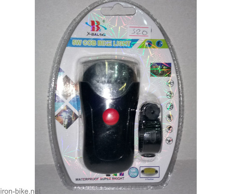 prednja led lampa x-bal (crna,zelena,plava)