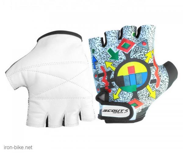 rukavice za bicikl likra šarene bele xl - 3722101
