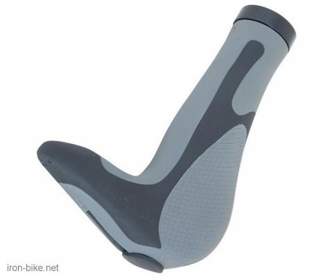 ručke volana trekking sa integrisanim rogovima sivo crne - 3841115