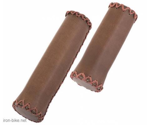 ručke volana velo šivene eko koža braon 95mm /130mm revo shift - 3842110