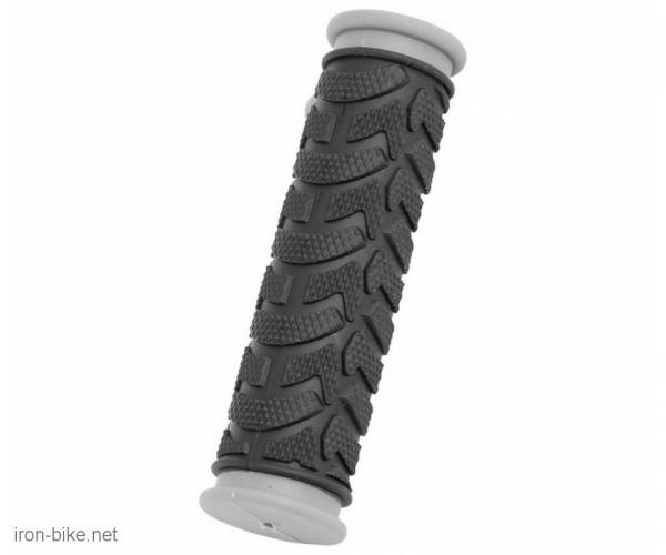 ručke volana mega crno sive duže 125mm - 3841017