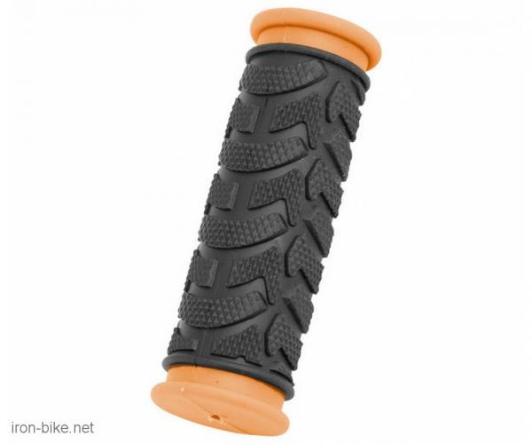 ručke volana mega crno oranž kraće 92mm - 3841005