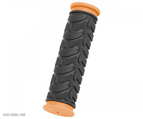 ručke volana mega crno oranž duže 125mm - 3841018