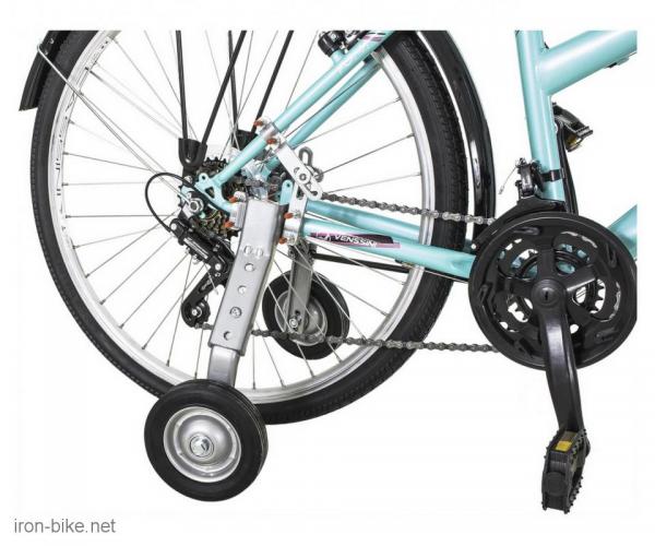 pomoćni točkići za velike bicikle 24-28 do 100kg - 3729008
