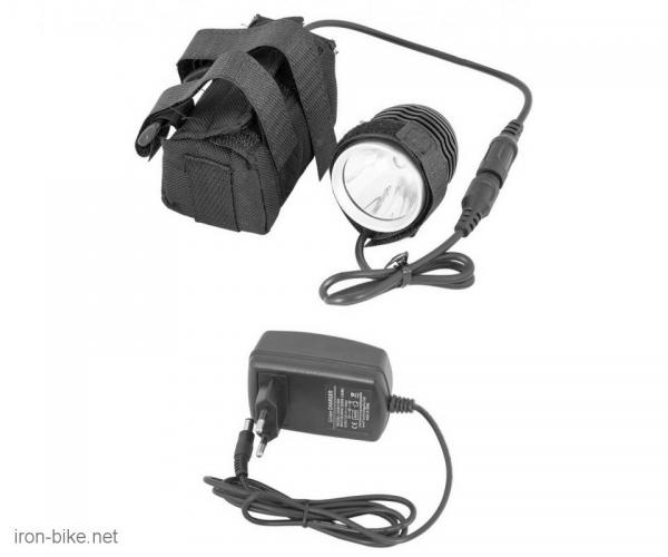 lampa prednja alu sa punjivom baterijom 4400 mah - 3501112
