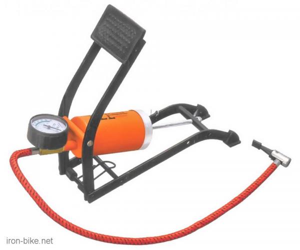 pumpa za bicikl nožna sa manometrom av 55x100mm - 3811046