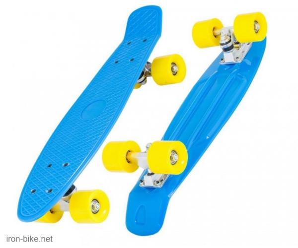 SKATEBOARD PENNY PW-506 PLAVI SA ŽUTIM TOČKIĆIMA - 3090178