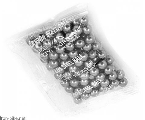 kuglice (ležaj za bicikl) srednje (1/4”) 6.3 mm - 3251002