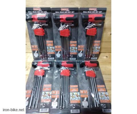 Set imbus ključeva sa loptastom glavom 