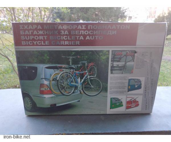 Automobilski nosač za bicikle na gepek ili zadnja vrata