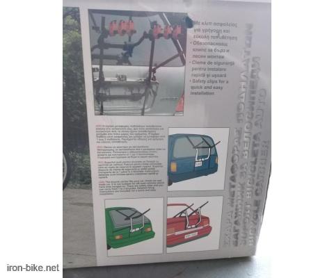 Automobilski nosač za bicikle na gepek ili zadnja vrata