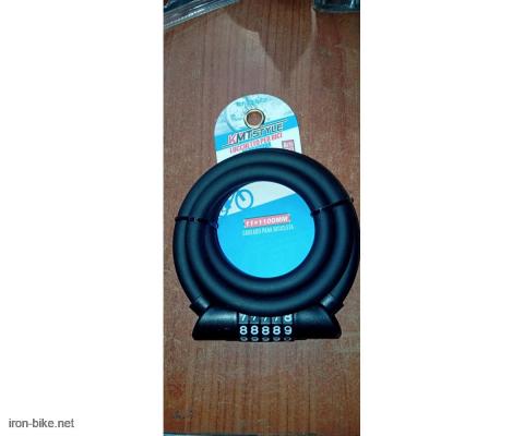 KMT Kombinovana brava sa pet cifara za bicikl 2008603