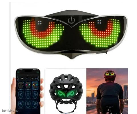 LED Svetleće naocare za kacigu