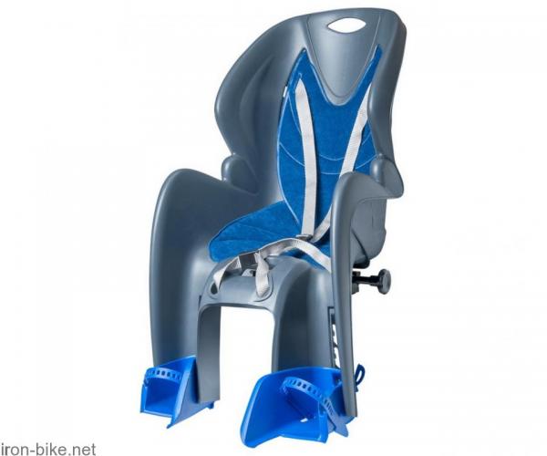 sedlo dečije pvc na gepek antracite crveno do 22 kg - 3703002