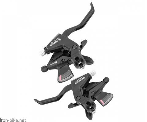 ručice menjača kočnice altus 3/8 brzina crne astm3102r8 - 3245315