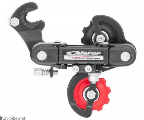 MENJAČ ZADNJI INDEXNI NA KUKU ZA DEČIJE BICIKLE CRNI - 3241001