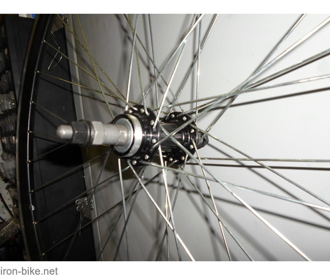 ZADNJI TOČAK 26X1.9 ALU. DUPLA FELNA MTB ALU GLAVA NA NAVOJ