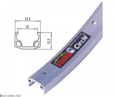 obruč 27 x 1.1/4 aluminijum 36x14g - 3730502