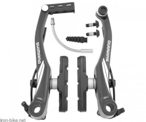 V-BRAKE ČELJUST SHIMANO ALU PREDNJE ABRM422RX43SL - 3401001